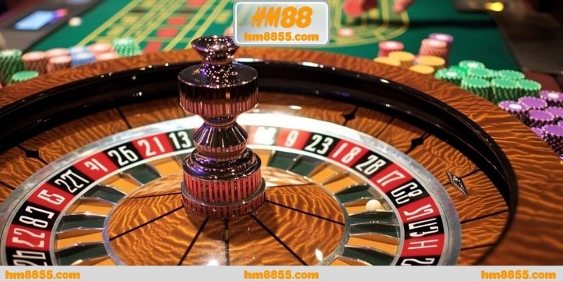Cấu trúc vòng quay trong roulette live casino